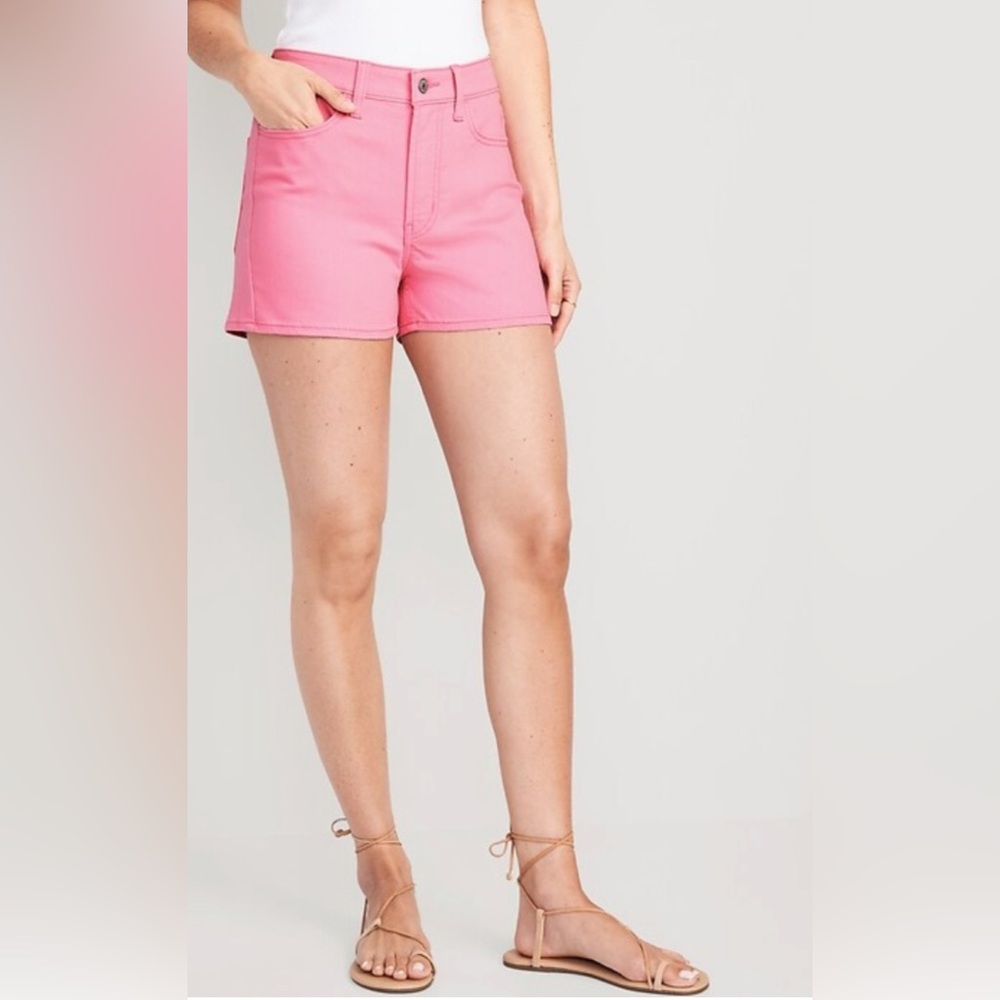 HIGH-WAISTED JEAN SHORT 3" INSEAM